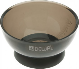 Чаша для краски DEWAL, черная, с резинкой на дне 360 мл
